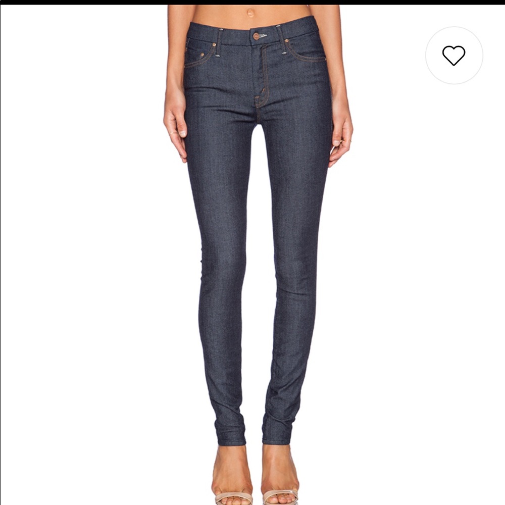 MOTHER high-waisted Looker Size 27 indigo